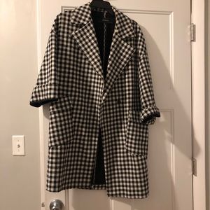 Zara plaid jacket